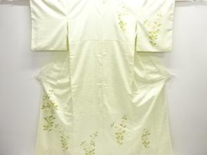 花模様刺繍訪問着